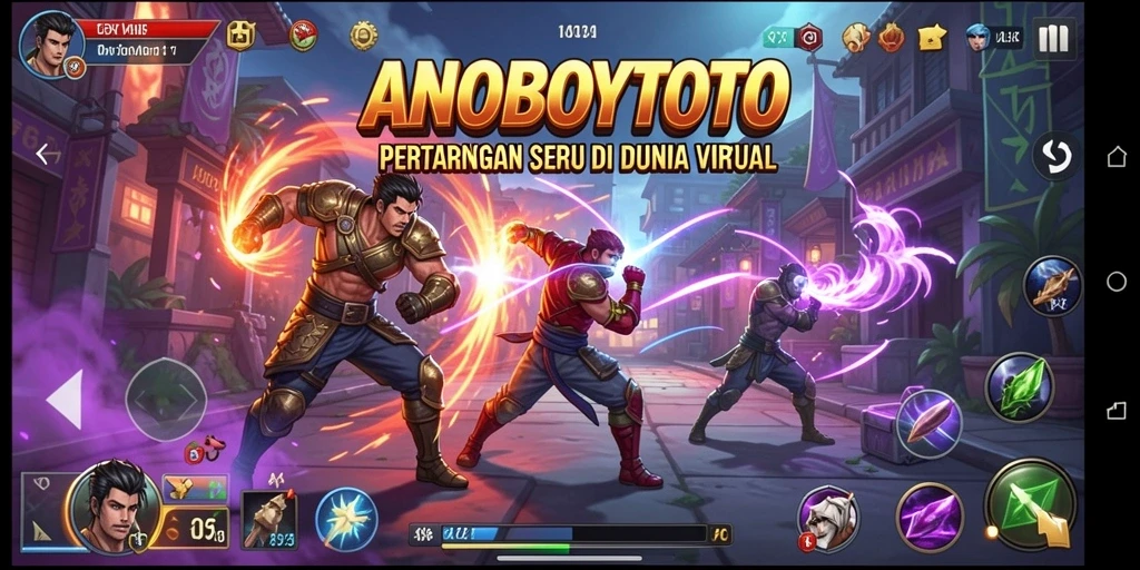 Gameplay seru dan aksi pertarungan yang mengagumkan di ANOBOYTOTO.