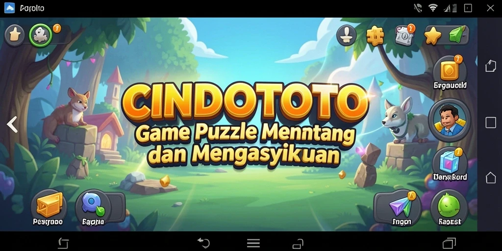 Tampilan gameplay CINDOTOTO yang menarik dan menantang.