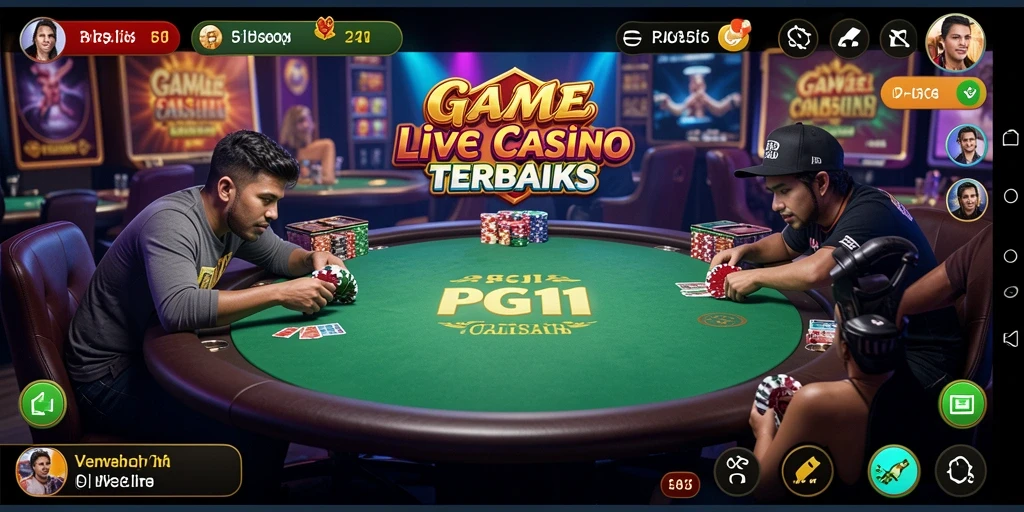 Tampilan gameplay PG11 yang menarik dan interaktif dalam Live Casino.