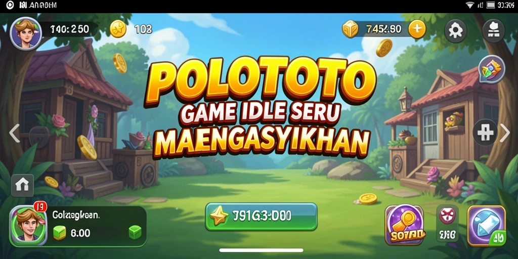 Gameplay menarik dari POLOTOTO, sebuah game Idle yang seru.