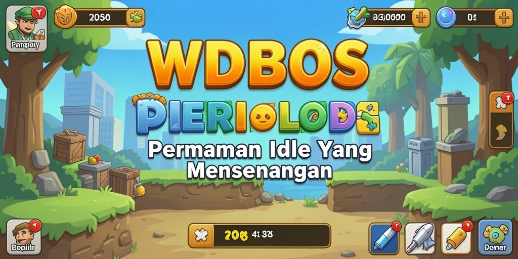 Screenshot gameplay WDBOS yang menampilkan karakter dalam misi Idle.